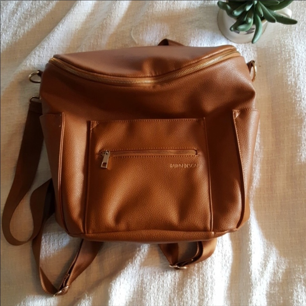 Fawn Design Brown diaper bag